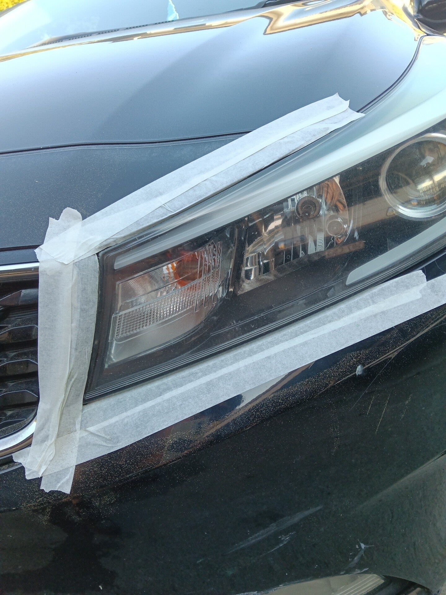 Kia headlight Resto mid job 