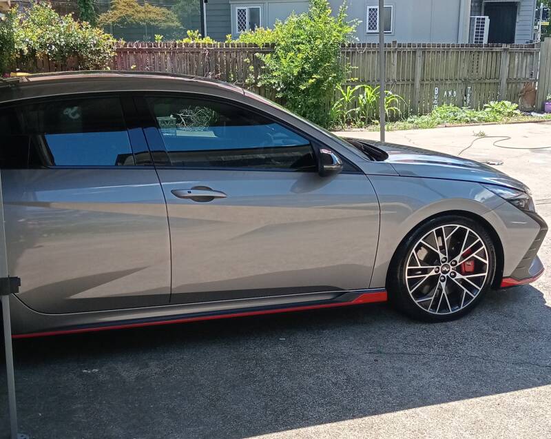 Hyundai i30 - gleaming after polish 