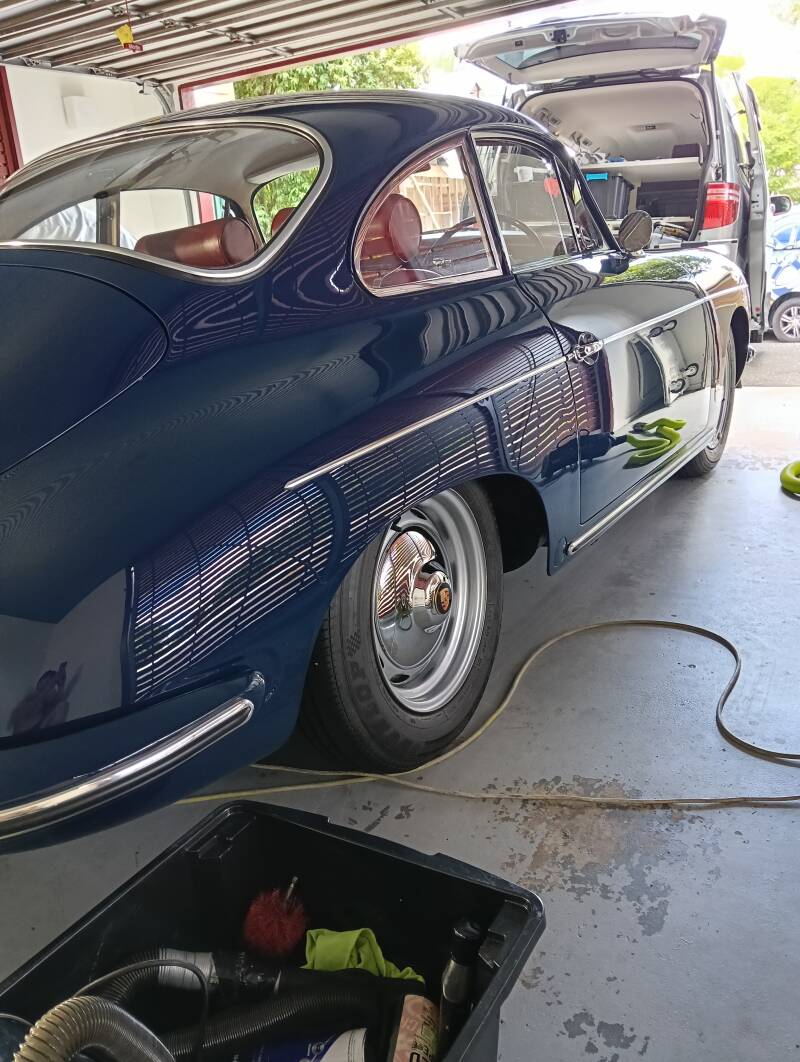 1964 Porsche Show car detail 