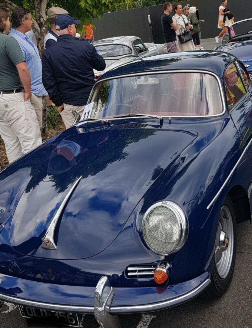 Bonnet 1964 Porsche - paint correction 