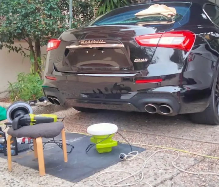 Maserati Paint Correction 