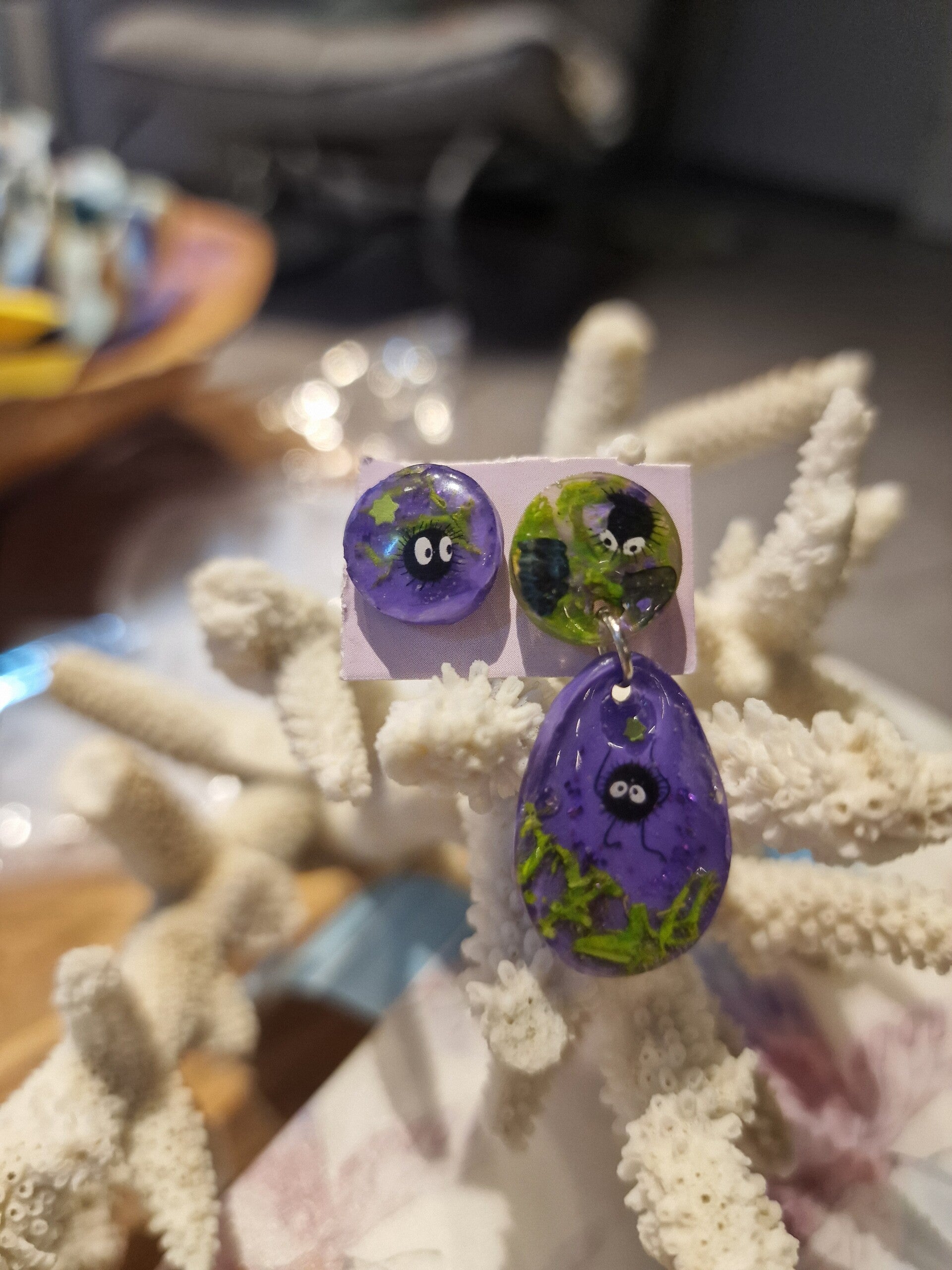 Boucle d'oreille petite bête