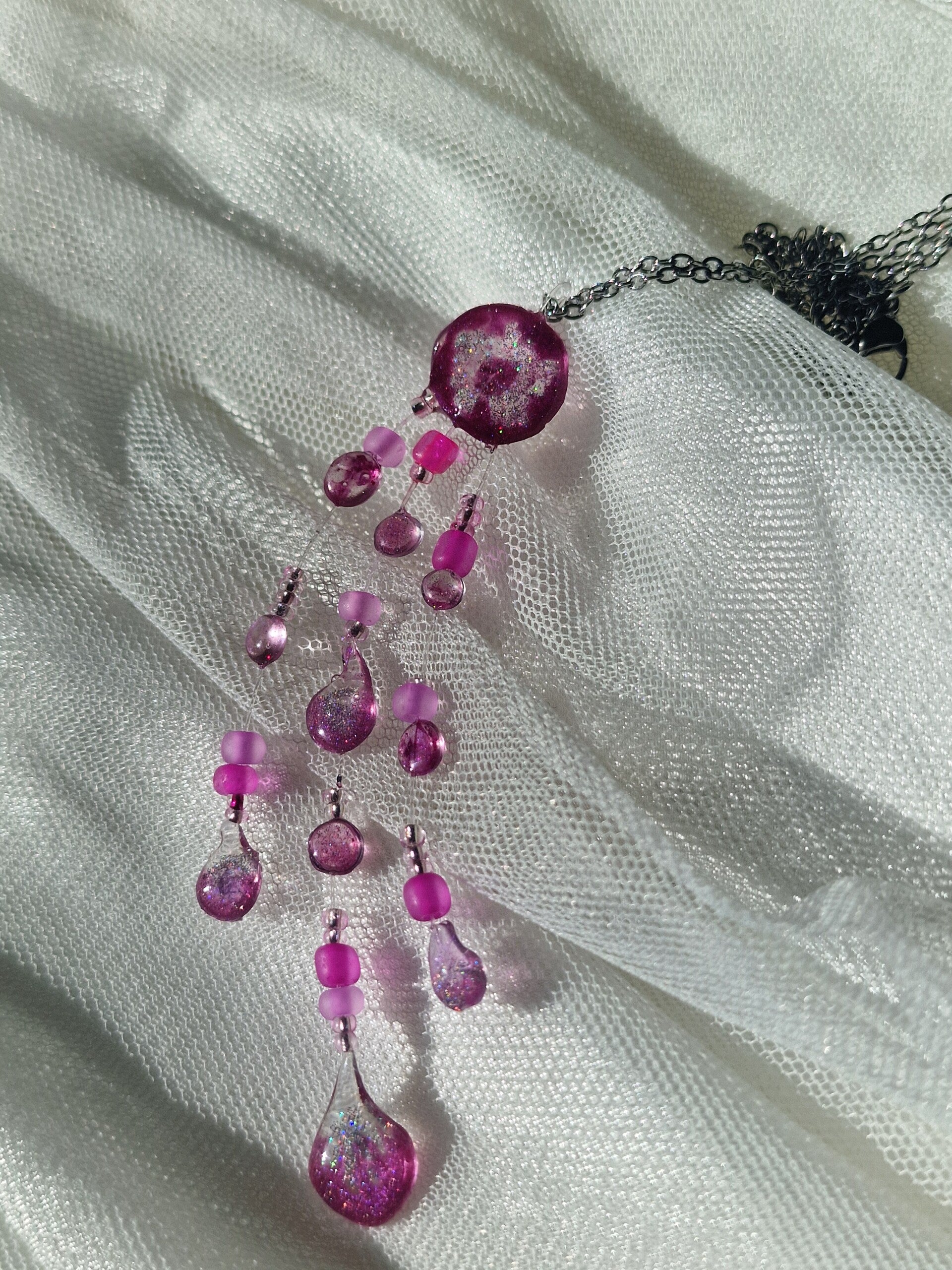 Collier gouttes d'eau