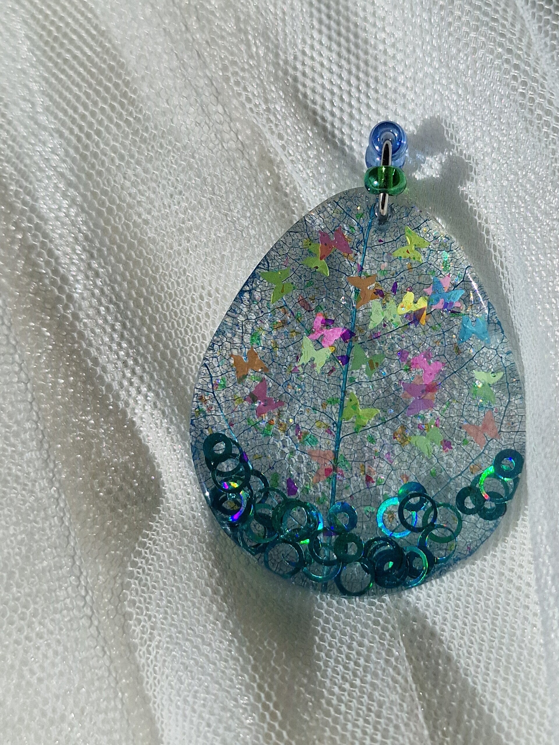 Pendentif feuille