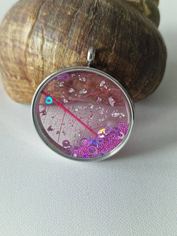 Pendentif Tchik Tchik rose