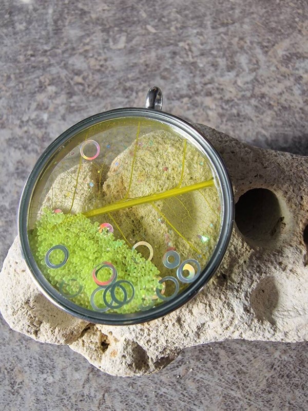 Pendentif Tchik Tchik jaune