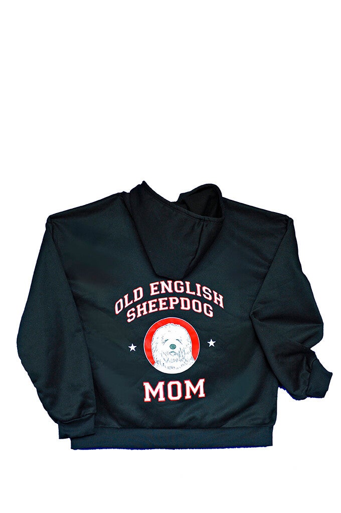 Hoodie zwart Bobtail Mom XXL