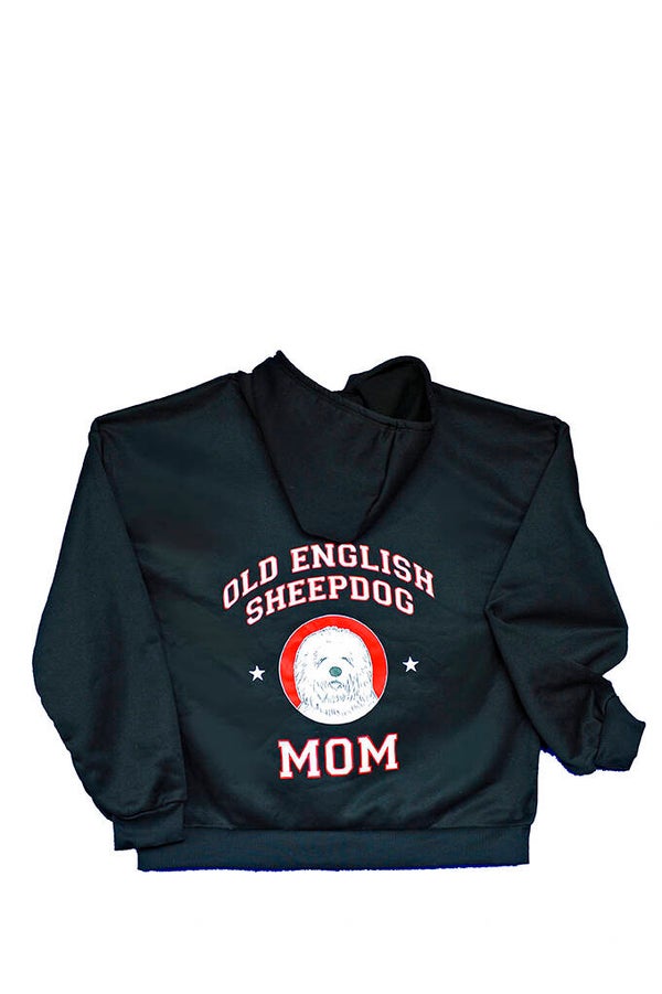 Hoodie zwart Bobtail Mom XXL