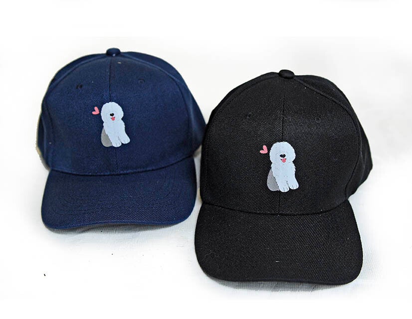 Bobtail cap zwart