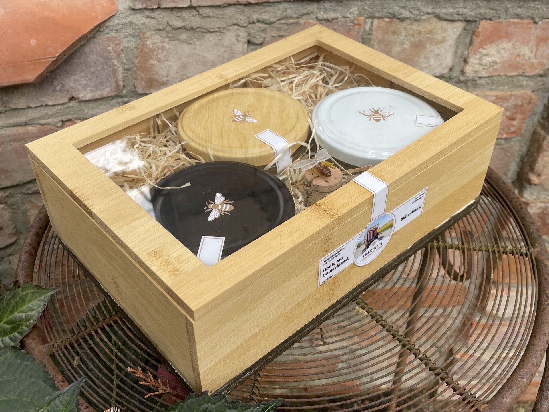 Honig Geschenk Box