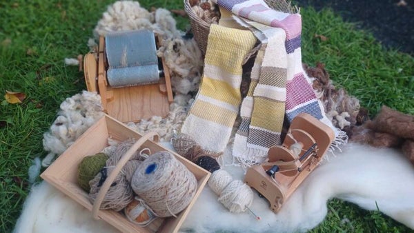 Echarpes tissés à la main