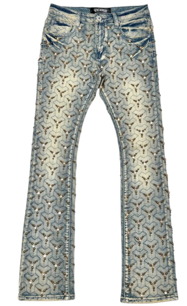 Rhinestone Jeans