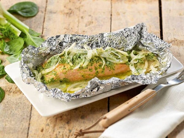 Zalm papillot