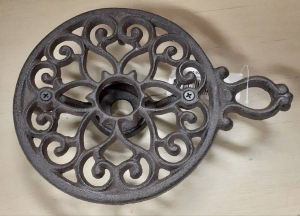 Stoofje gietijzer bruin groot