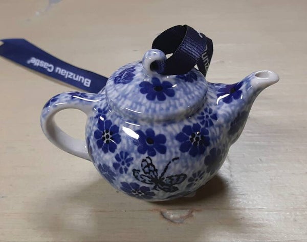 Kersthanger theepot Dragonfly