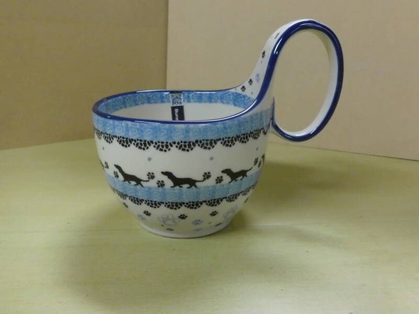 Waterscoop Light blue dogs