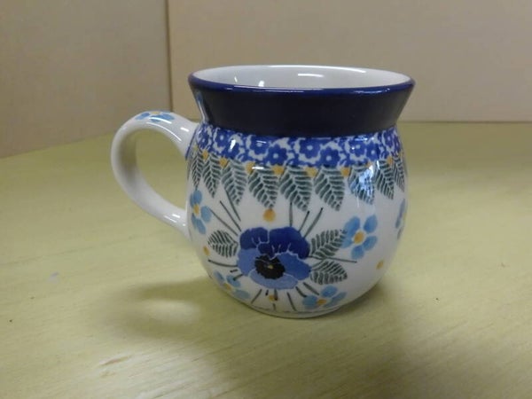 Boerenmok 240 ml Blue yellow violin