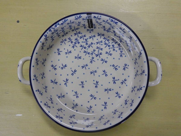 Ovenschaal rond 1450 Damselfly