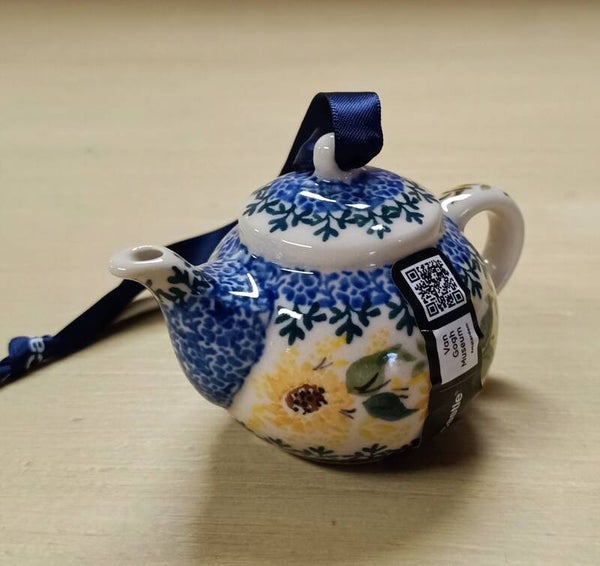 Kersthanger theepot Sunflowers