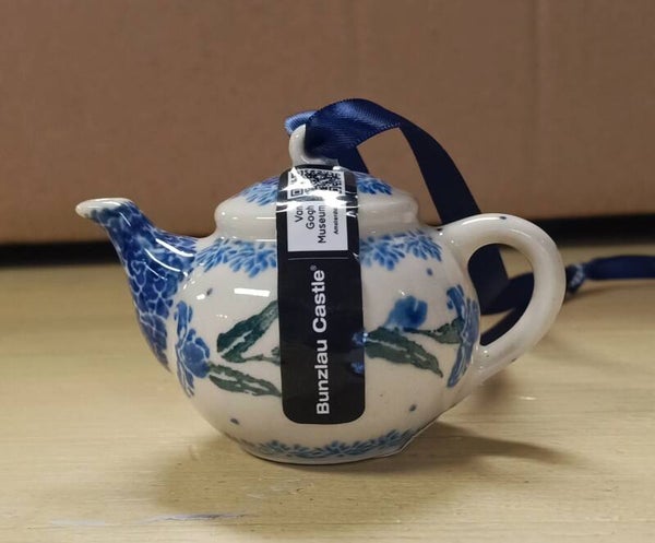 Kersthanger theepot Irises