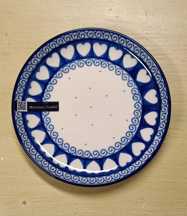 Gebaksbordje White Valentine