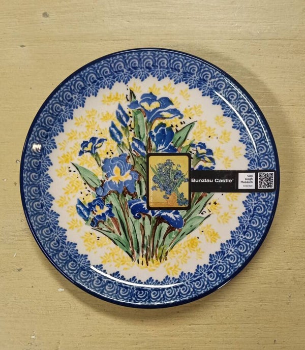 Gebaksbordje Irises Unikat