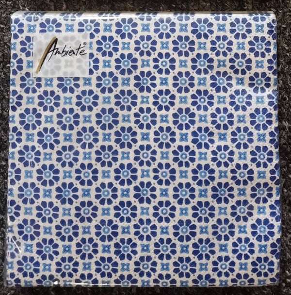 Servetten Lauren Blue