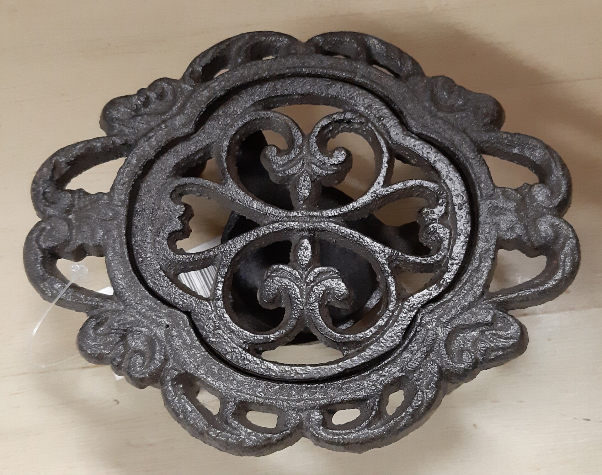 Stoofje gietijzer bruin klein