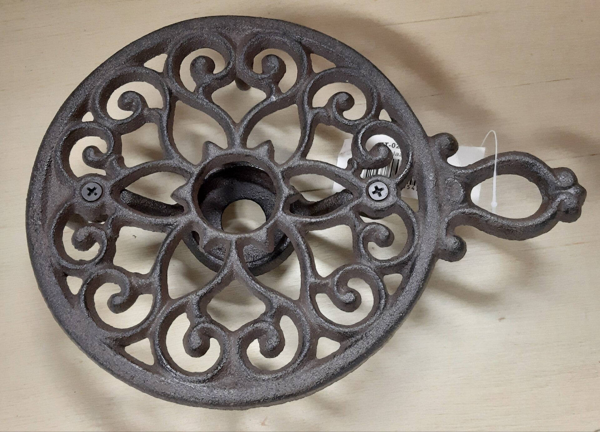 Stoofje gietijzer bruin groot