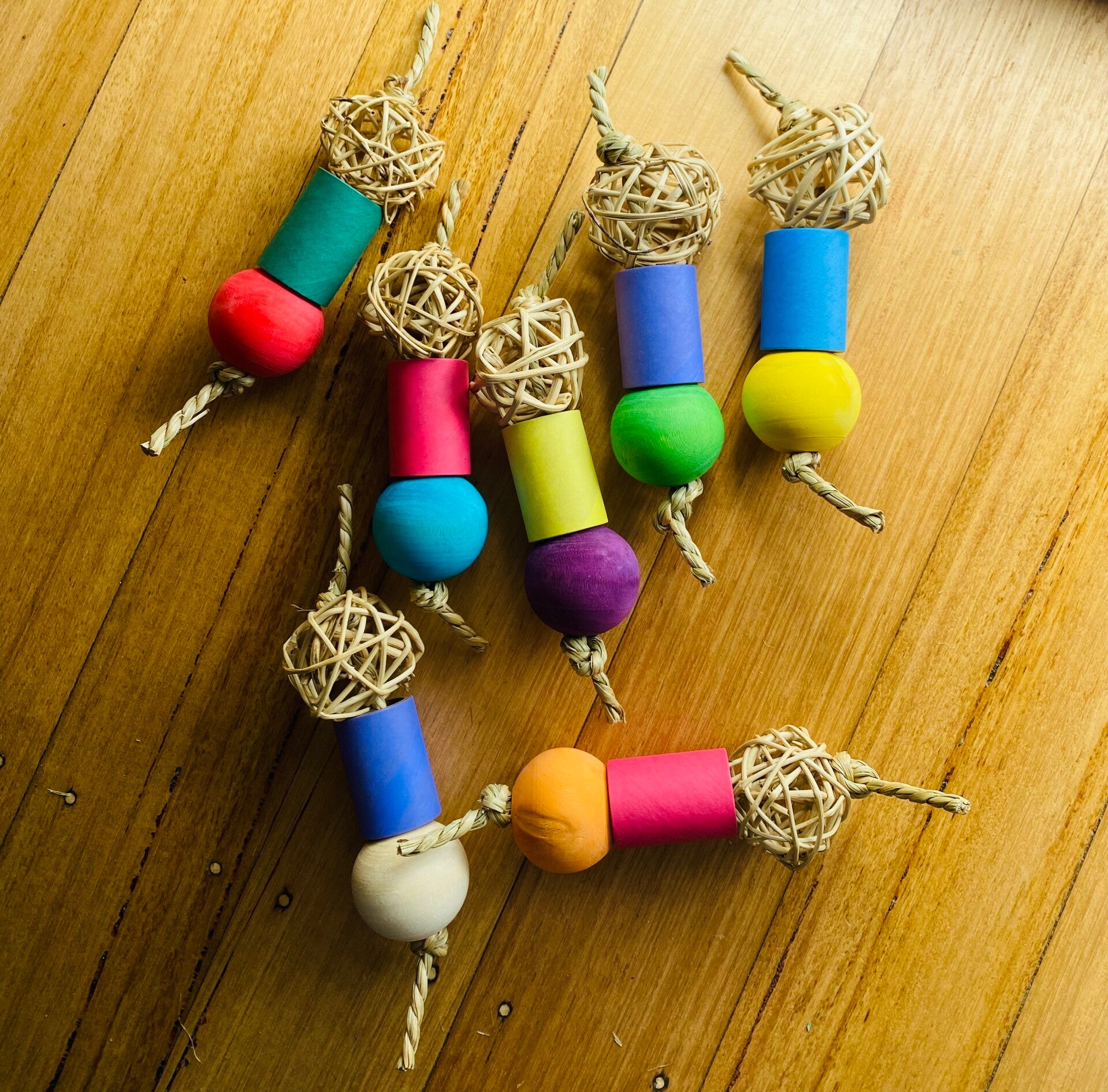 Natural Dumbbell toy