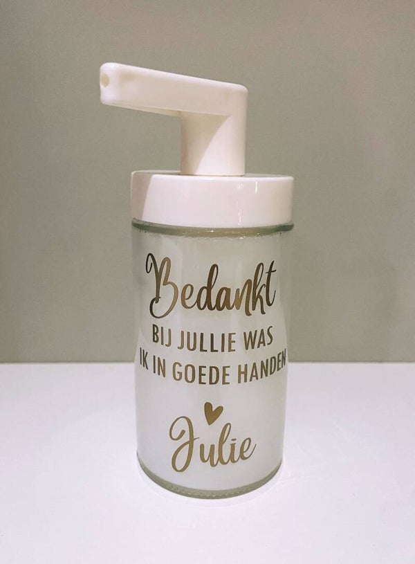 Handzeep Bedankt