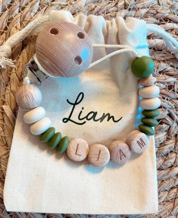 Tuttenketting met groen tinten