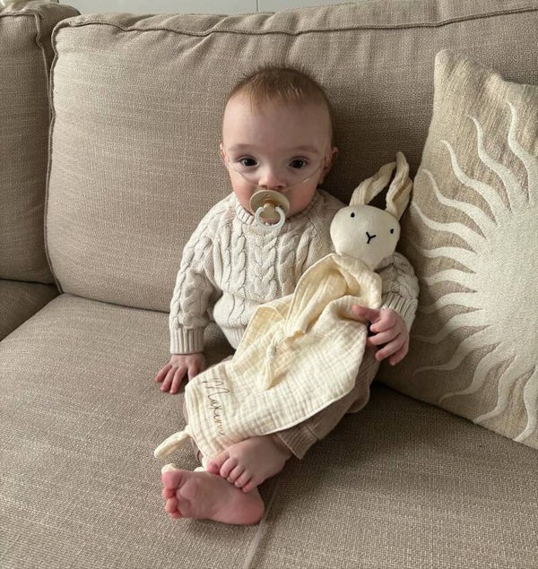Knuffeldoekje Konijn Beige