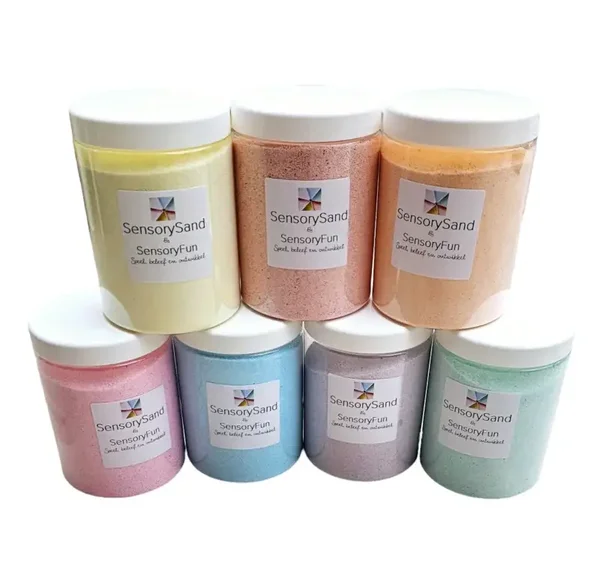 SensorySand Speel en Schrijf zand Blauw