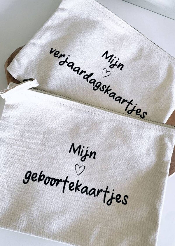 Setje geboorte -en verjaardagskaartjes