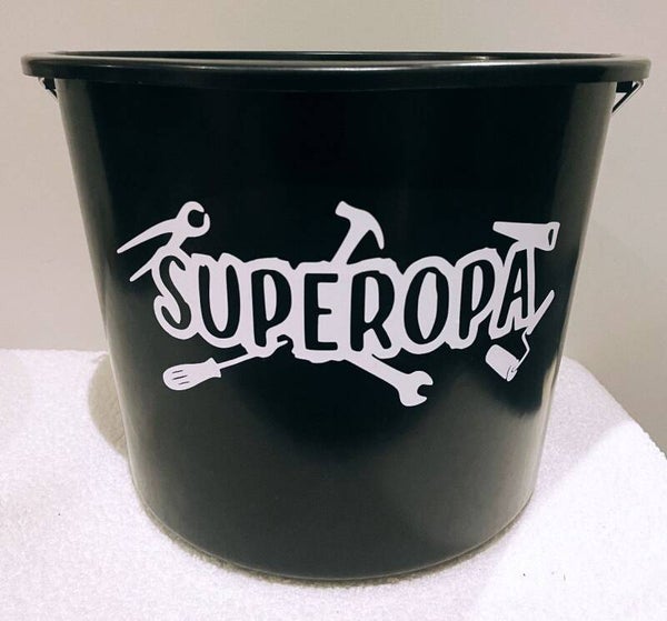 Cadeau emmer met tekst