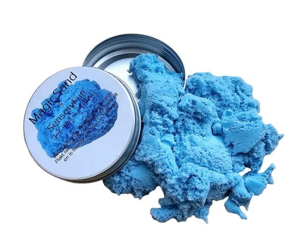 MagicSand Blikje Blauw (200 gr)