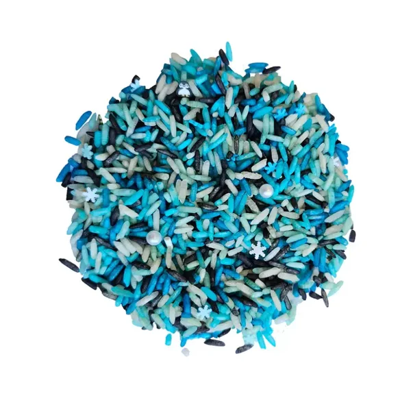 Grennn Speelrijst (300 g) Snow mix