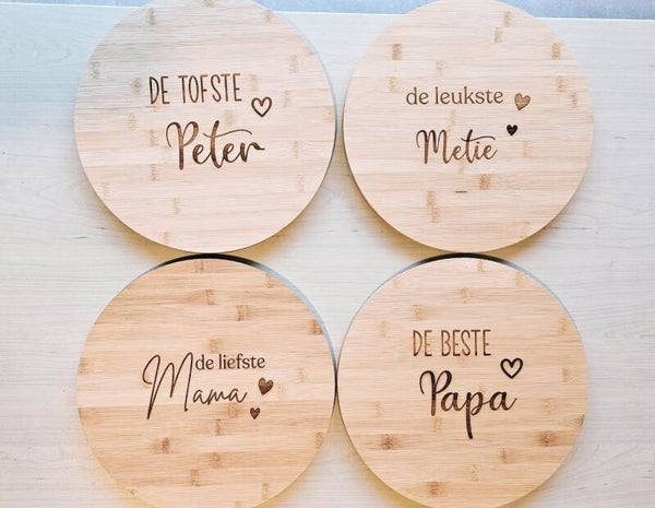 Gepersonaliseerde draaiplateau