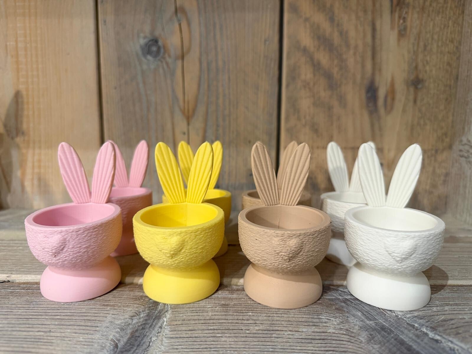 Fuzzy eierdopje konijn