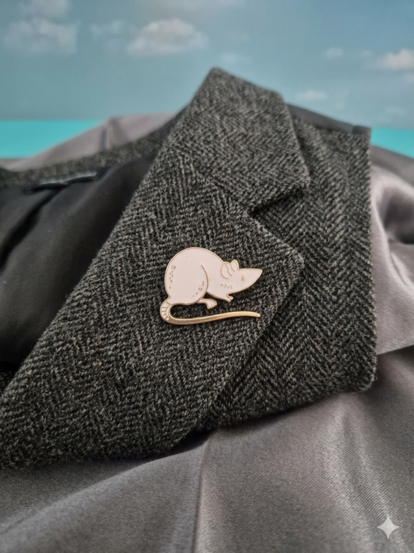 Pins souris blanche
