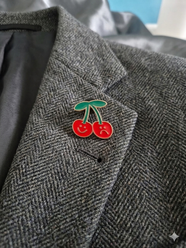 Pins cerise