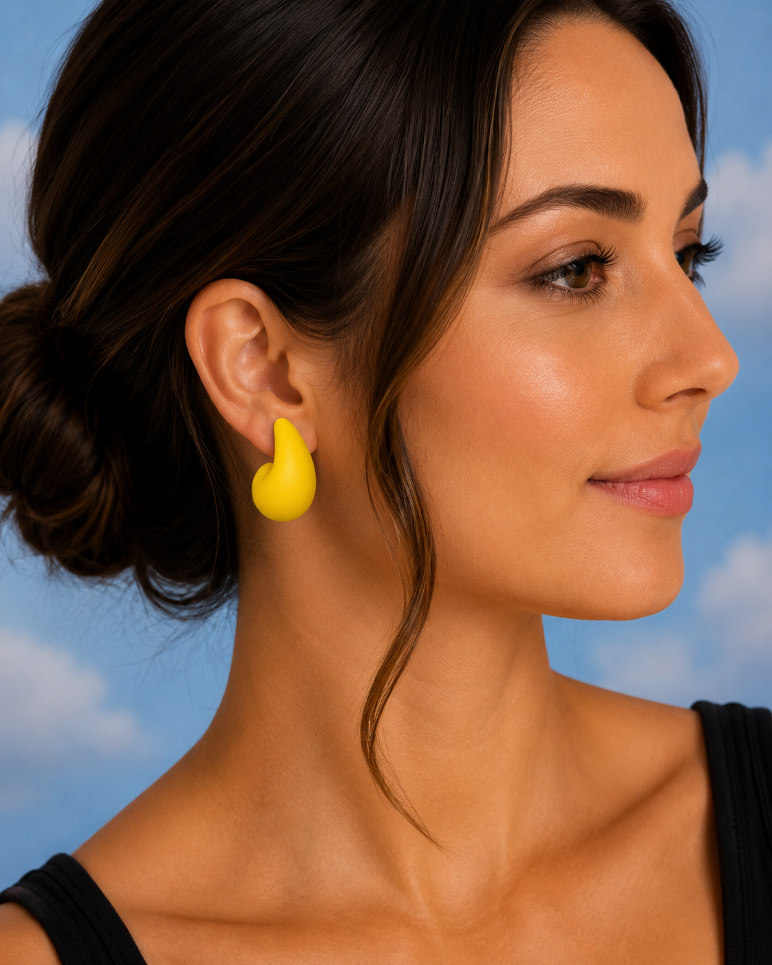 Bo goutte jaune