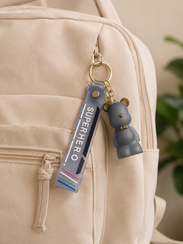 Porte clef nounourse noir