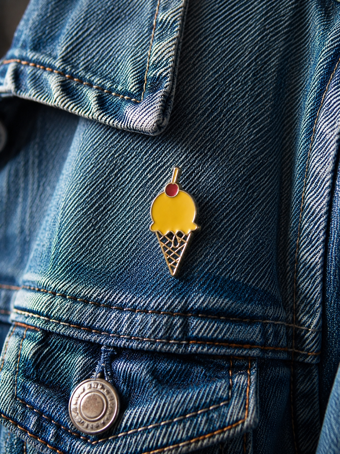 Pins cornet glace