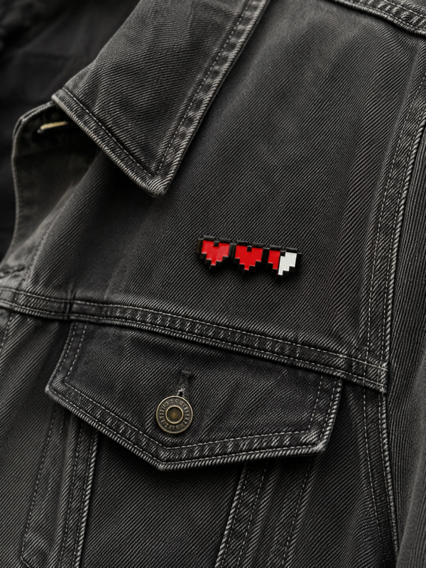 Pins coeur