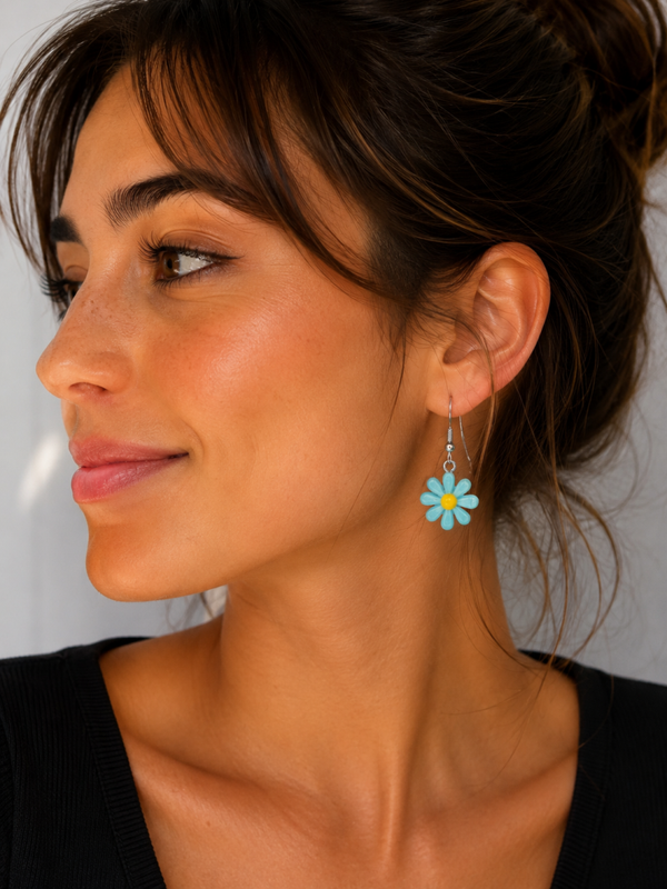 Bo marguerite bleu