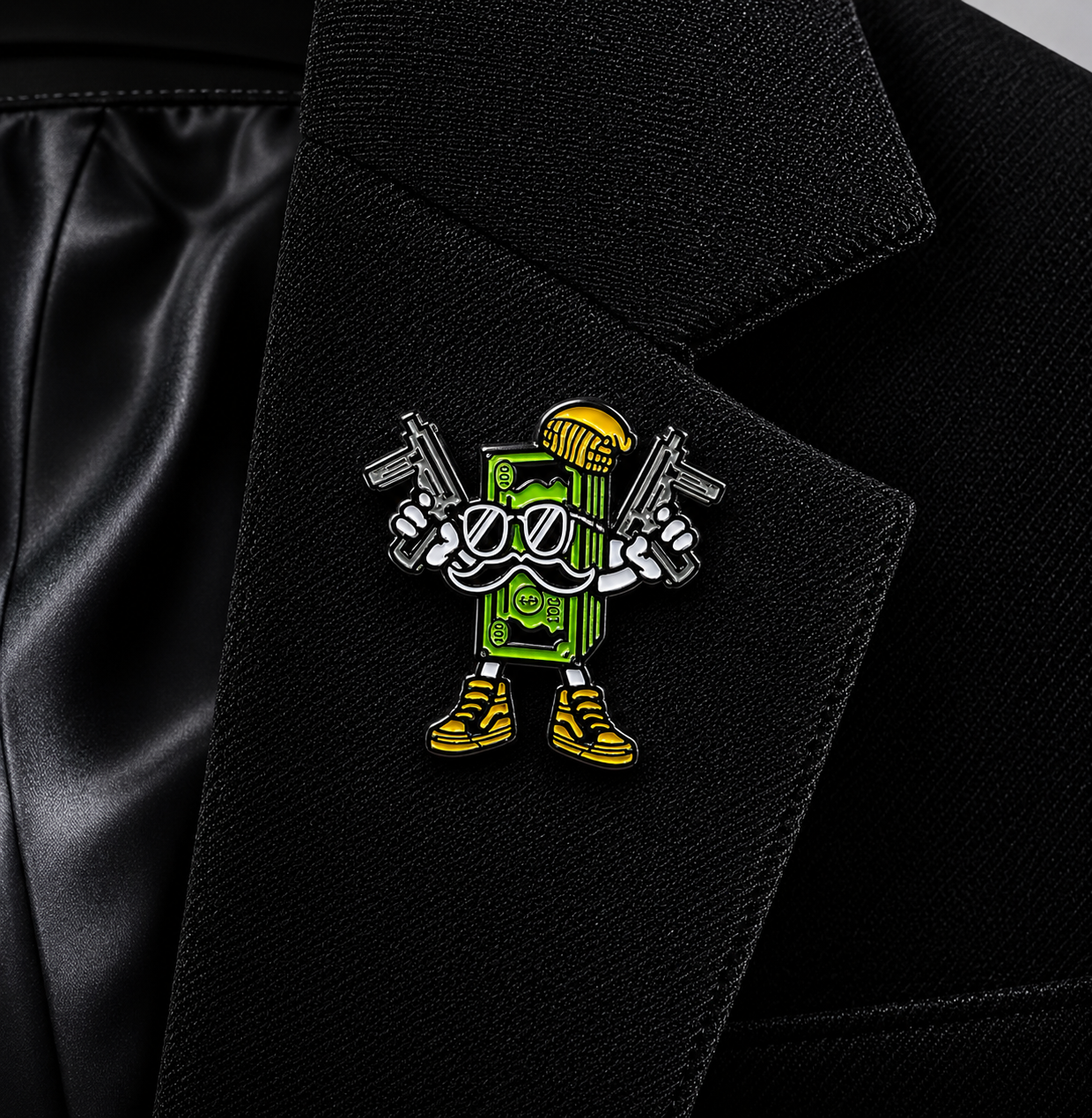 Pins billet gangster