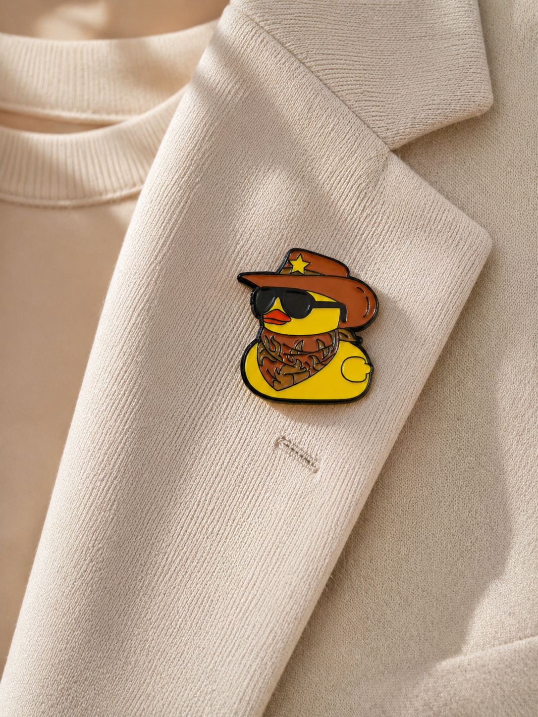 Pins canars cowboy