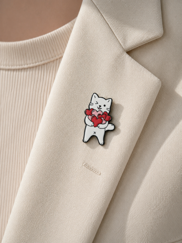 Pins chat bouquet de cozur
